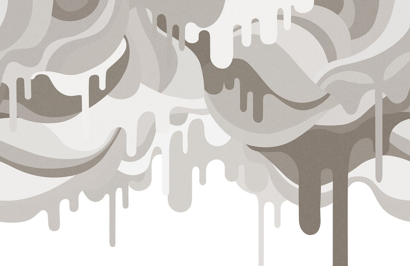 R18650 Dripping Ice Cream Sand Pops Mural by Rebel Walls