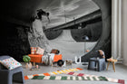 R19114 Skate Tunnel Pops Mural by Rebel Walls