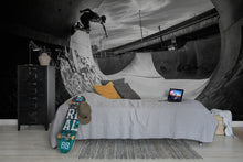 R19114 Skate Tunnel Pops Mural by Rebel Walls