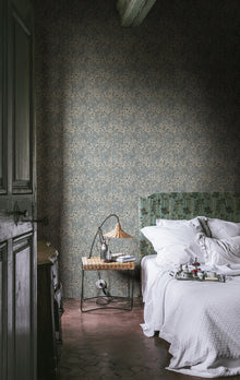 R19211 Year Of The Tiger Sand Vintage Brocade Wallpaper by Rebel Walls