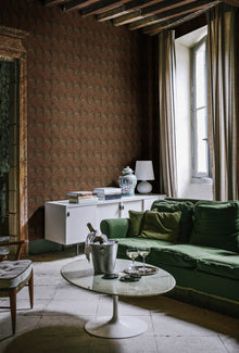 R19213 Year Of The Tiger Velvet Vintage Brocade Wallpaper by Rebel Walls