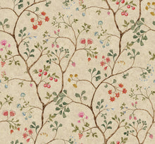 R19232 Song Tree Sand Vintage Brocade Mural by Rebel Walls