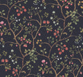 Song Tree Lush Vintage Brocade Mural by Rebel Walls