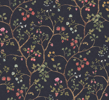R19233 Song Tree Lush Vintage Brocade Mural by Rebel Walls