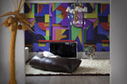 R19288 Caroline Color Meet a Rebel Mural by Rebel Walls