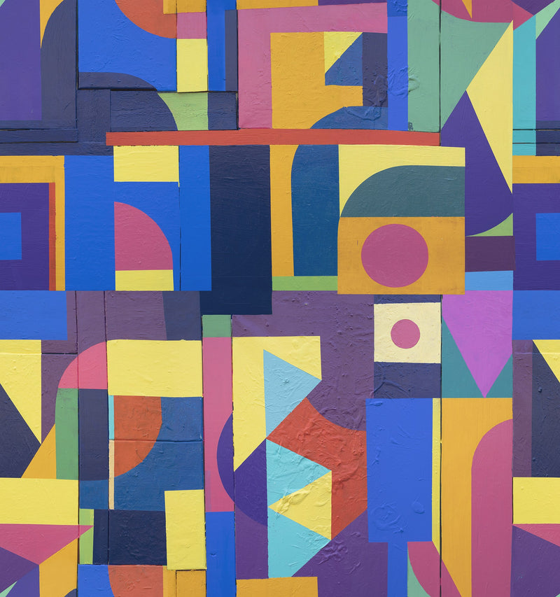 R19291 My Favorite Colors Meet a Rebel Mural by Rebel Walls