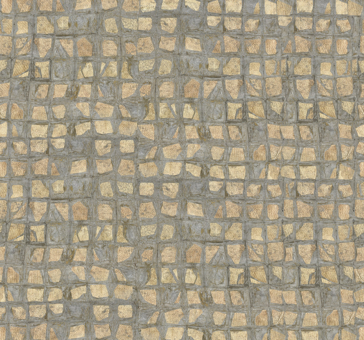 R19299 Gold Leaves Gold Imperfections Mural by Rebel Walls