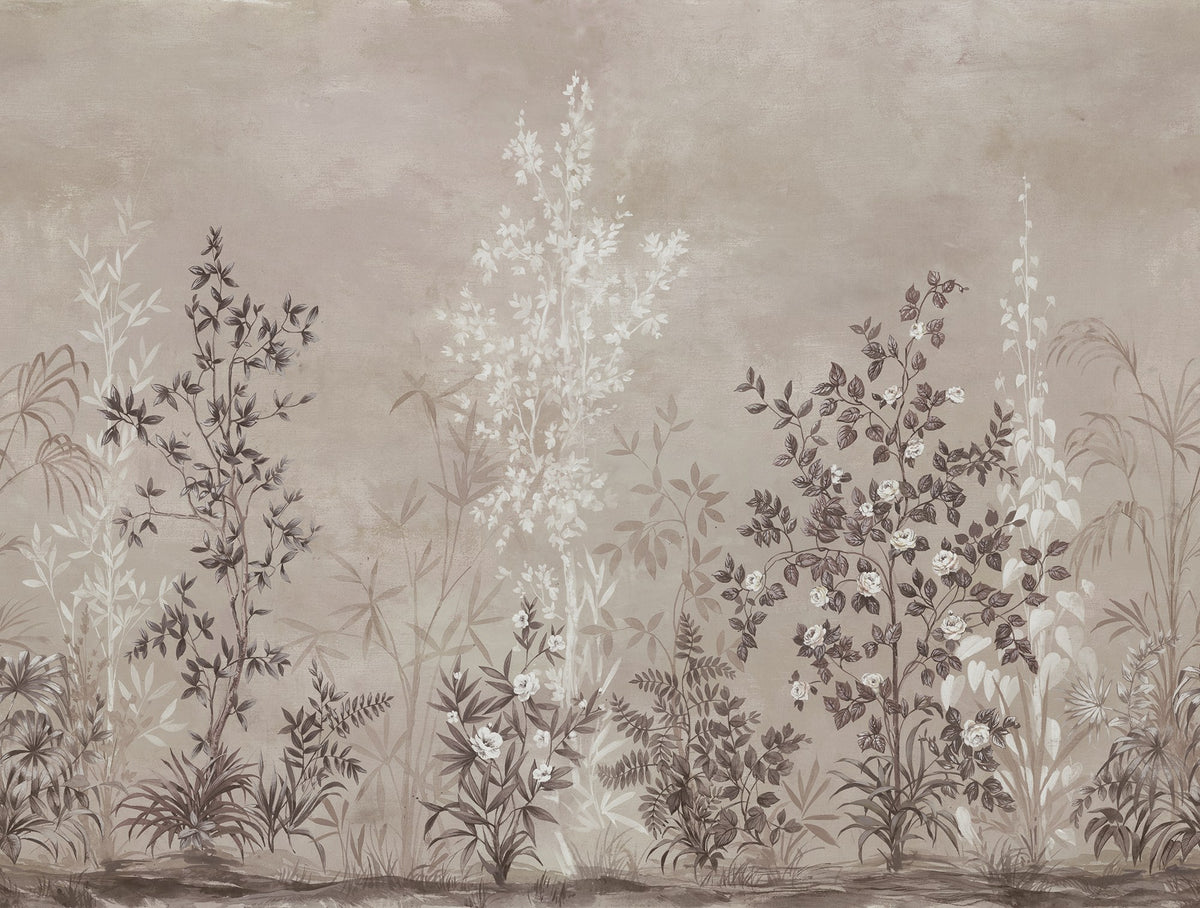 R19303 Chinoiserie Haze Sand Imperfections Mural by Rebel Walls