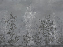 R19304 Chinoiserie Haze Blue Imperfections Mural by Rebel Walls