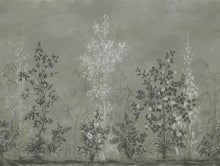 R19305 Chinoiserie Haze Green Imperfections Mural by Rebel Walls