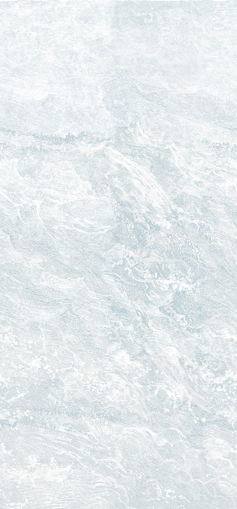 R19306 Breeze Ice Blue Imperfections Mural by Rebel Walls