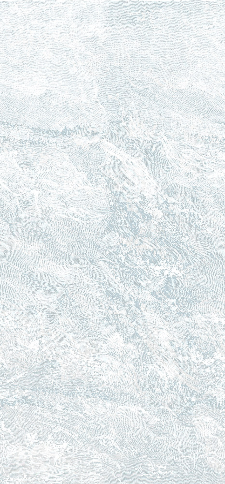 R19306 Breeze Ice Blue Imperfections Mural by Rebel Walls