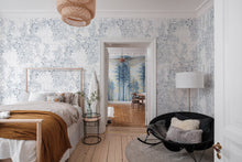 R19311 Rose Tiles Blue Imperfections Mural by Rebel Walls