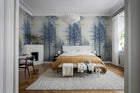 R19312 Daybreak Blue Imperfections Mural by Rebel Walls