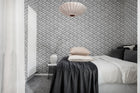 R19316 Ripple Graphite Imperfections Mural by Rebel Walls