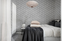R19316 Ripple Graphite Imperfections Mural by Rebel Walls