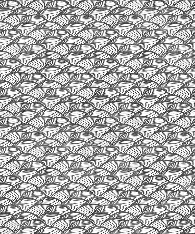 R19316 Ripple Graphite Imperfections Mural by Rebel Walls