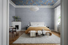 R19317 Ripple Blue Imperfections Mural by Rebel Walls
