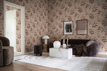 R19320 Floral Ripple Rust Imperfections Mural by Rebel Walls