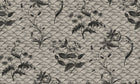 R19322 Floral Ripple Graphite Imperfections Mural by Rebel Walls
