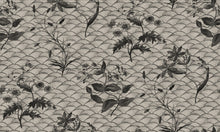 R19322 Floral Ripple Graphite Imperfections Mural by Rebel Walls