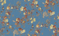 Blooming Garden Turquoise Imperfections Mural by Rebel Walls