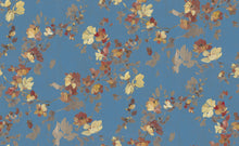 R19324 Blooming Garden Turquoise Imperfections Mural by Rebel Walls
