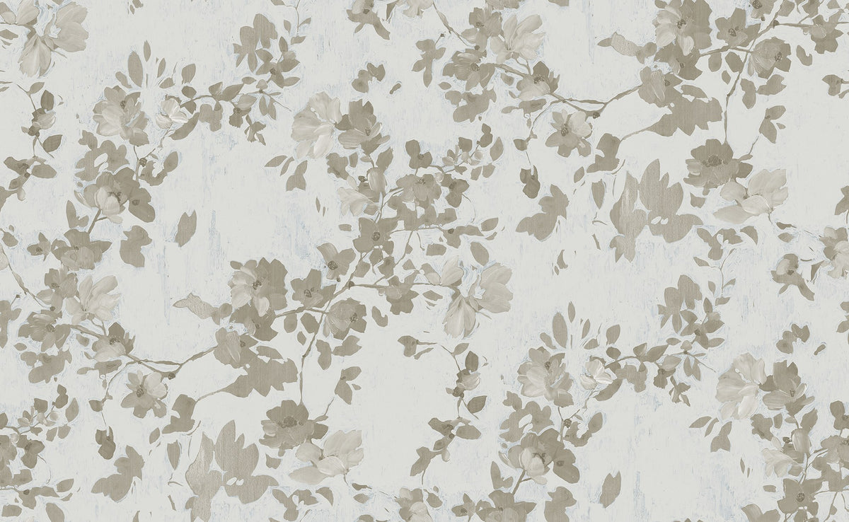 R19325 Blooming Garden Pearl Imperfections Mural by Rebel Walls