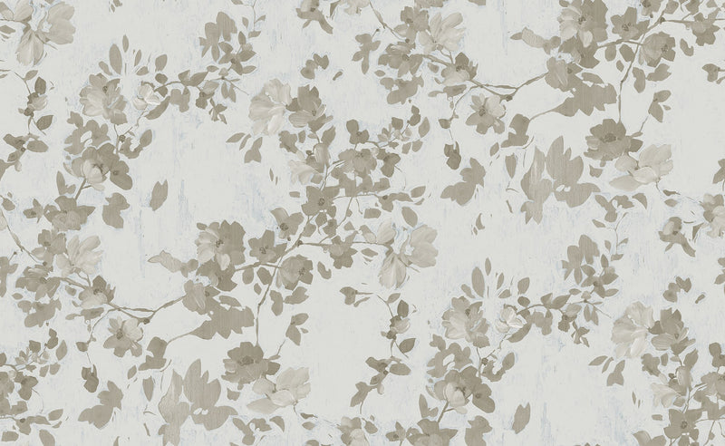 R19325 Blooming Garden Pearl Imperfections Mural by Rebel Walls