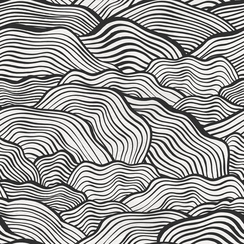 R19334 Soft Clouds Graphite Imperfections Mural by Rebel Walls
