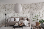 R19339 Bamboo Garden Pearl Imperfections Mural by Rebel Walls
