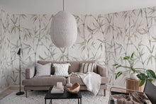 R19339 Bamboo Garden Pearl Imperfections Mural by Rebel Walls