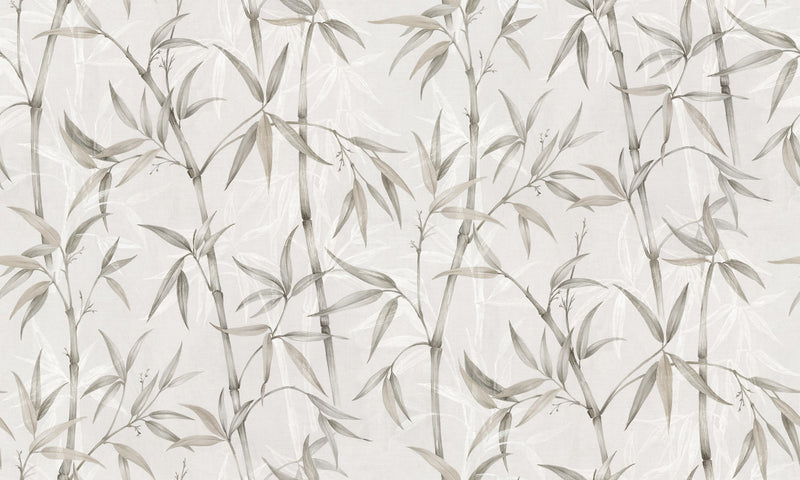 R19339 Bamboo Garden Pearl Imperfections Mural by Rebel Walls