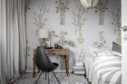 R19341 Japanese Vases Pearl Imperfections Mural by Rebel Walls