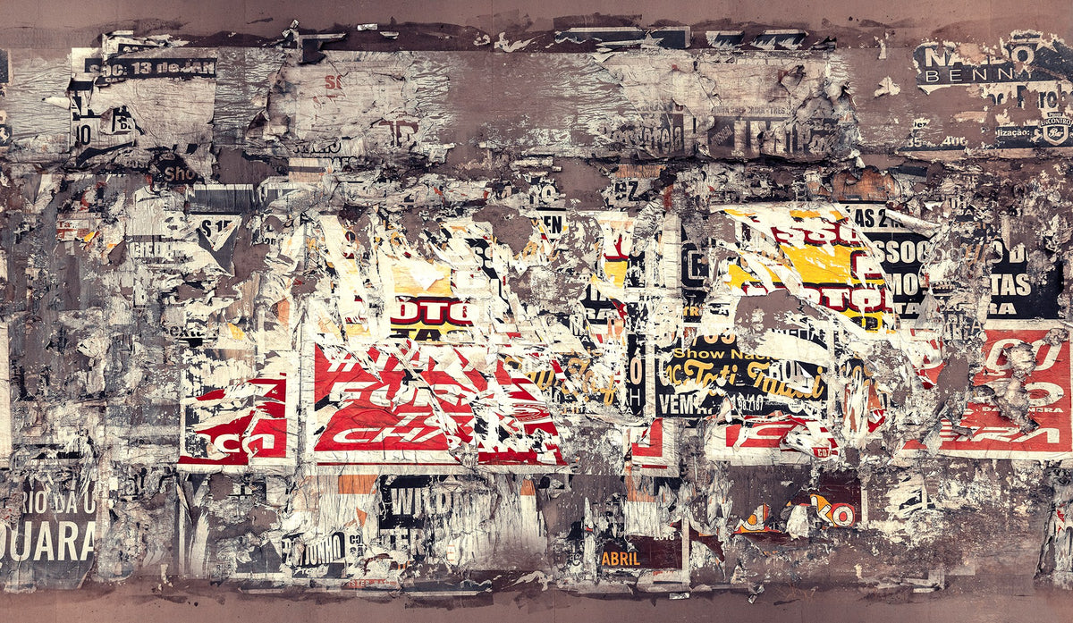 R19345 Paper Concrete Pops Mural by Rebel Walls