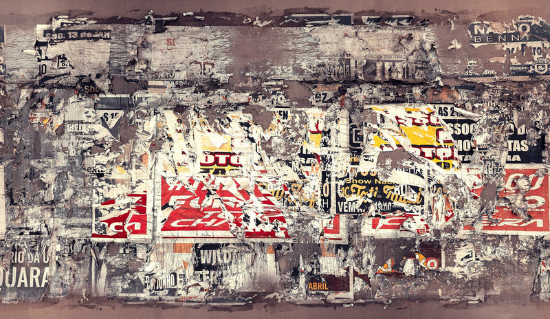 R19345 Paper Concrete Pops Mural by Rebel Walls