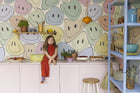 R19372 Happy Rebel Colorful Pops Mural by Rebel Walls