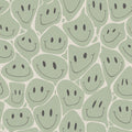 Happy Rebel Green Pops Mural by Rebel Walls