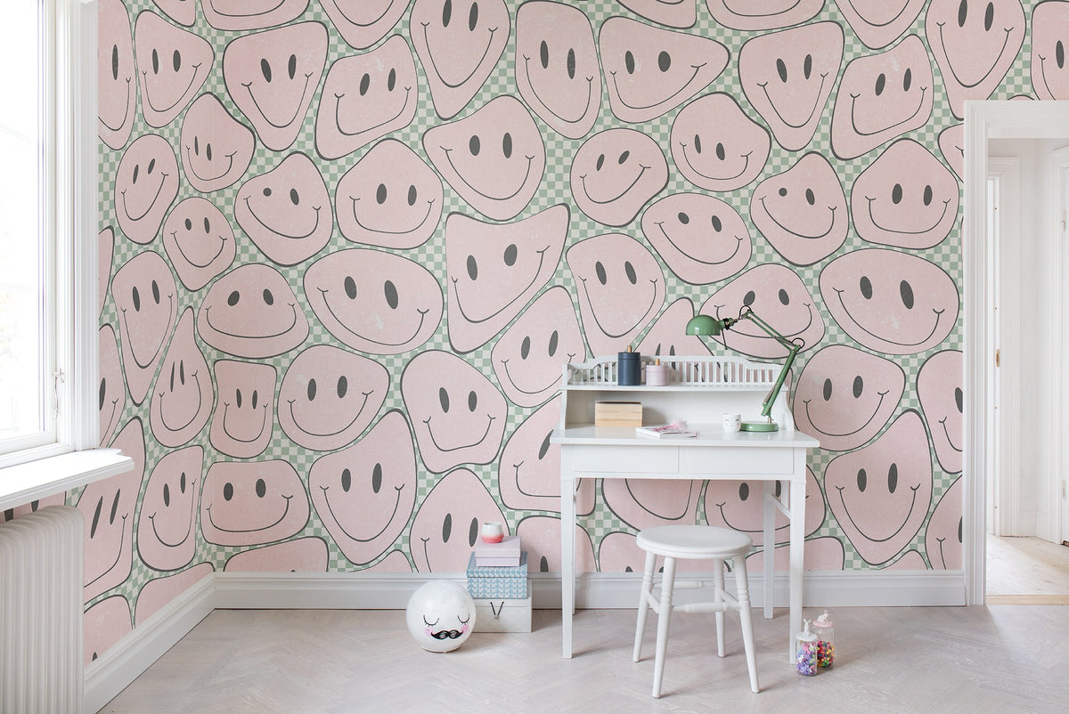 R19378 Happy Rebel Bubblegum Pops Mural by Rebel Walls