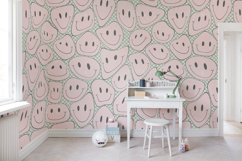 R19378 Happy Rebel Bubblegum Pops Mural by Rebel Walls