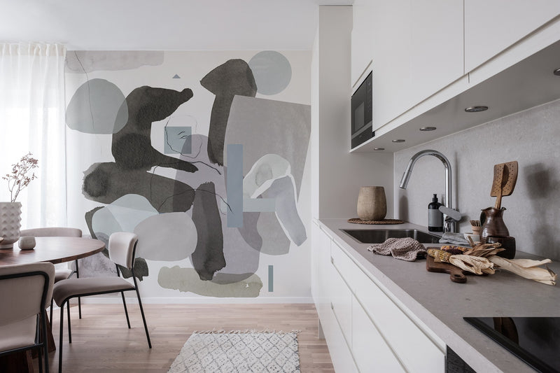 R19386 Collage Pastel Pops Mural by Rebel Walls