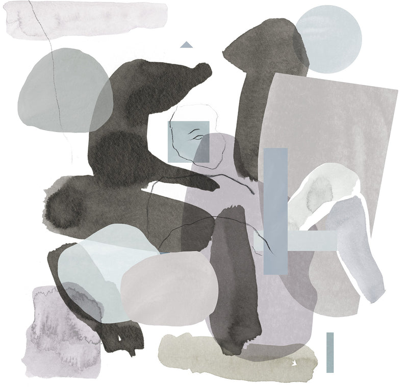 R19386 Collage Pastel Pops Mural by Rebel Walls