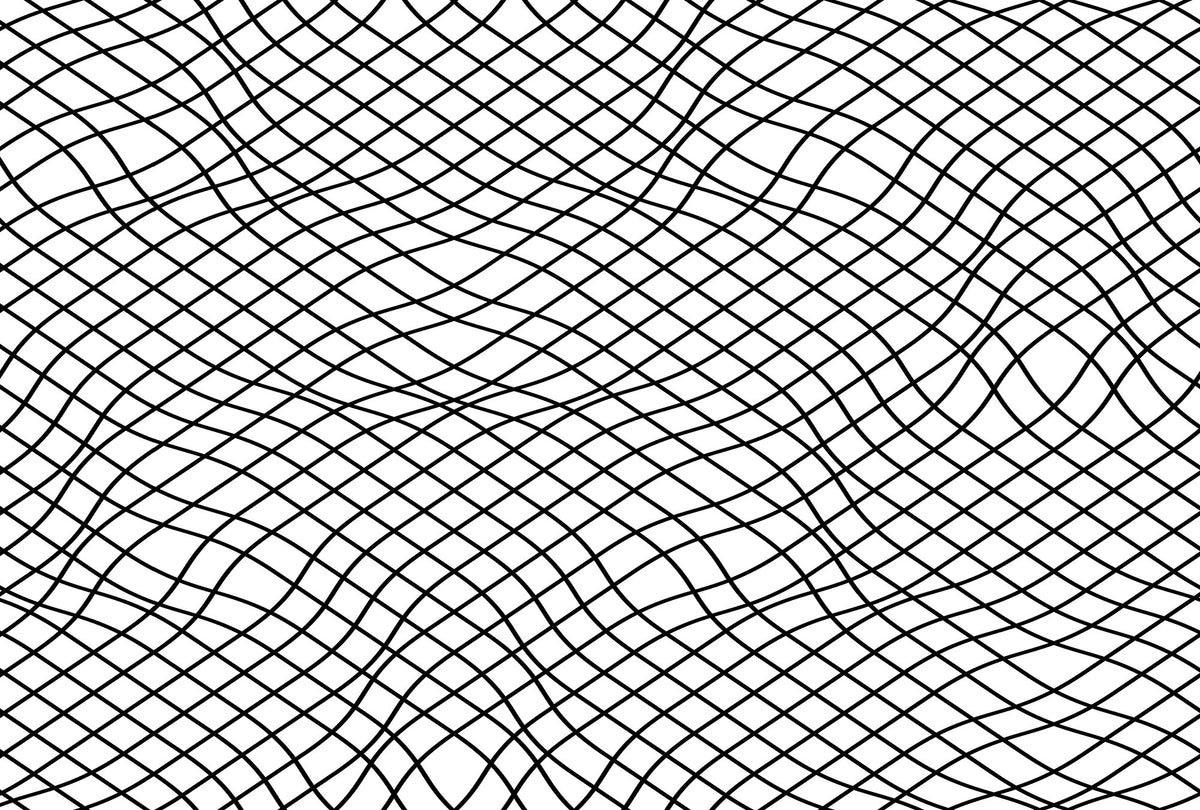 R19389 Net Graphite Pops Mural by Rebel Walls