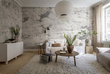 R19391 Chubby Clouds Vintage Pops Mural by Rebel Walls