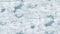 Chubby Clouds Soft Blue Pops Mural by Rebel Walls