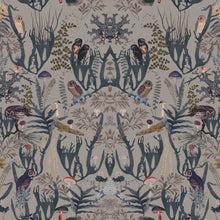 R19394 The Swedish Forest Mini Blue Pops Mural by Rebel Walls