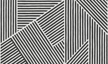 R19408 Different Directions Black & White Maximalism Mural by Rebel Walls