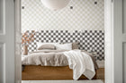 R19411 Pixels Black & White Maximalism Mural by Rebel Walls