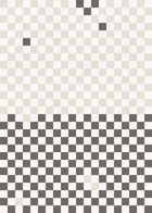 R19411 Pixels Black & White Maximalism Mural by Rebel Walls