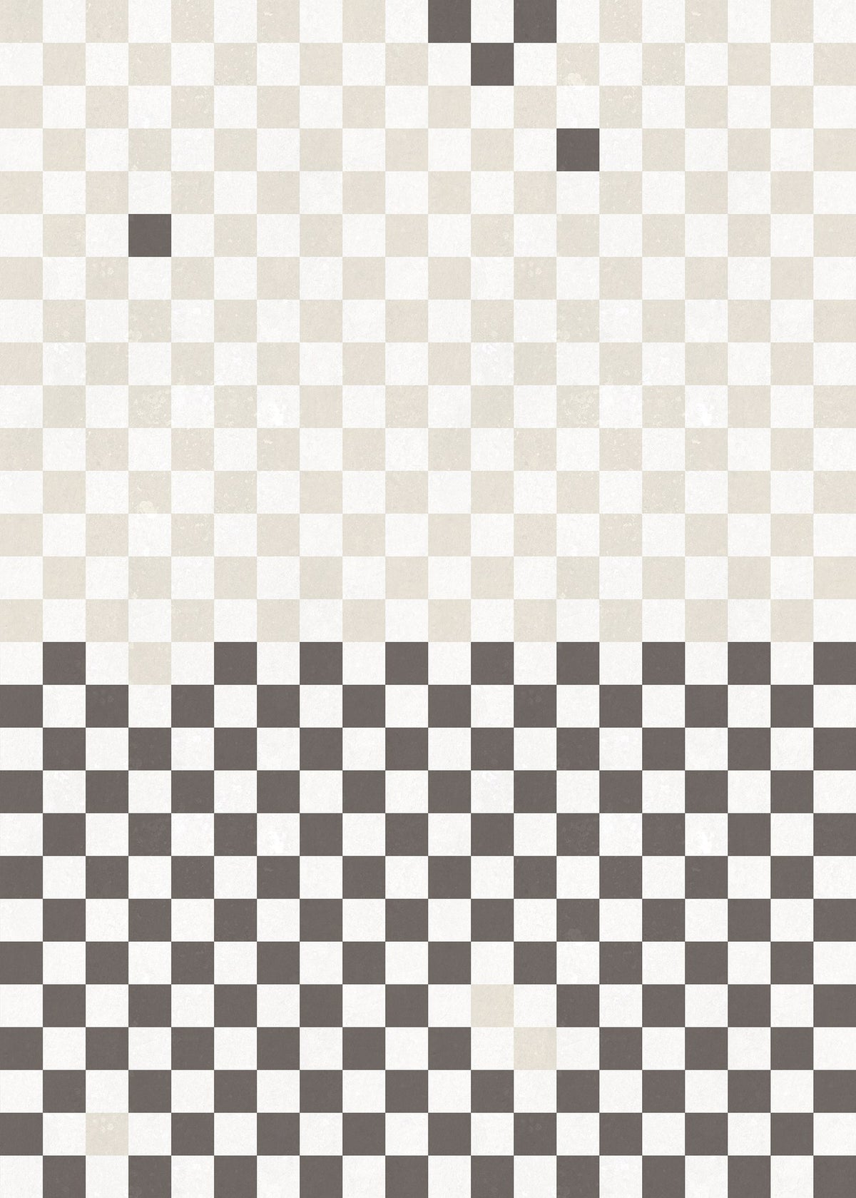 R19411 Pixels Black & White Maximalism Mural by Rebel Walls